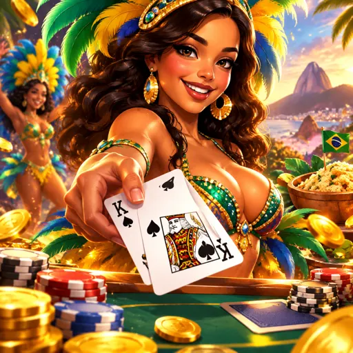 Mesa de blackjack VIP ao vivo com cartas distribuídas pelo crupiê